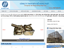 Tablet Screenshot of dohungphat.com.vn